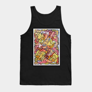 Tropical Zen Doodle Tank Top